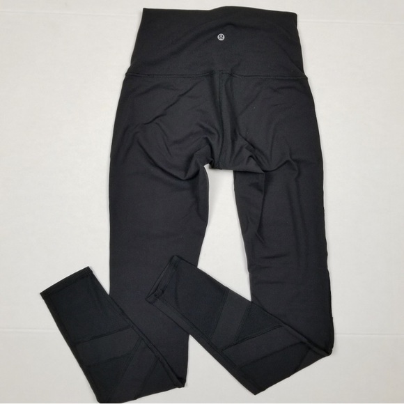 Lululemon High rise tech mesh Leggings sz 6 - Picture 8 of 8